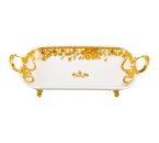 Piring Persegi Panjang dengan Pegangan CRP141 Gemini